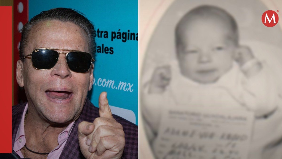 Así lucia Alfredo Adame cuando era un bebé