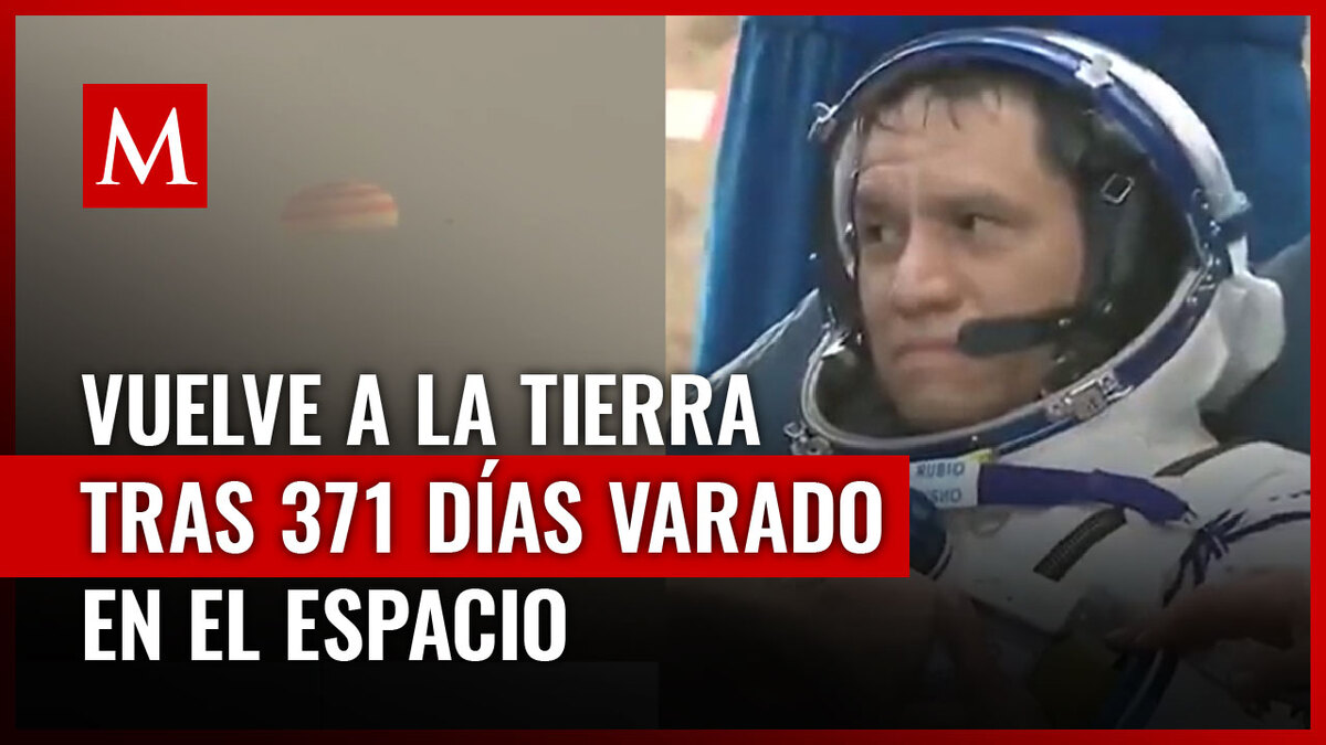 El astronauta Frank Rubio impuso un récord tras permanecer fuera de la Tierra 371 días