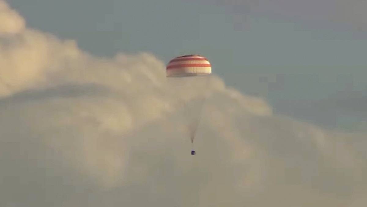 Cápsula espacial rusa Soyuz MS-23 | AP