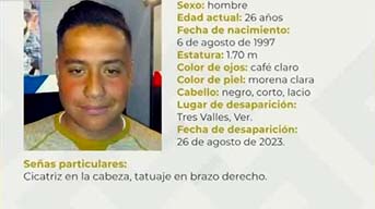 Se cumple un mes de la desaparición de 8 hombres y una mujer en Veracruz