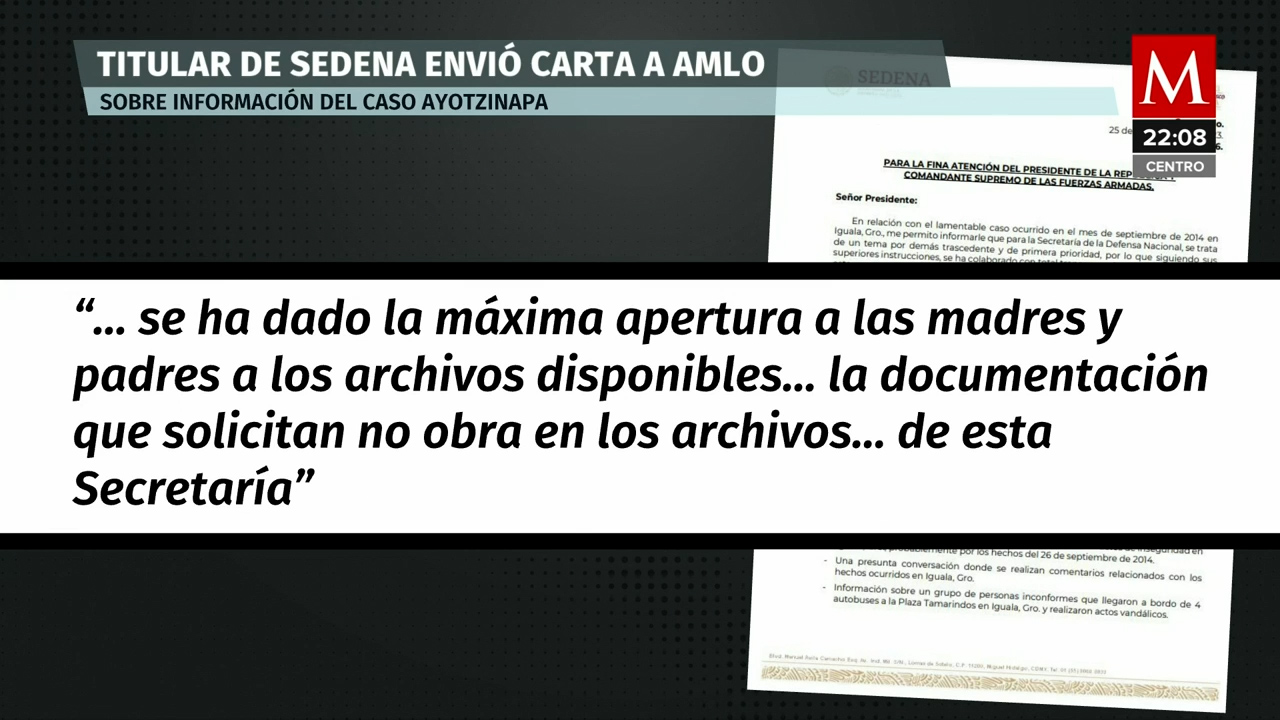 Desglose de la carta abierta del general Sandoval sobre el caso Ayotzinapa