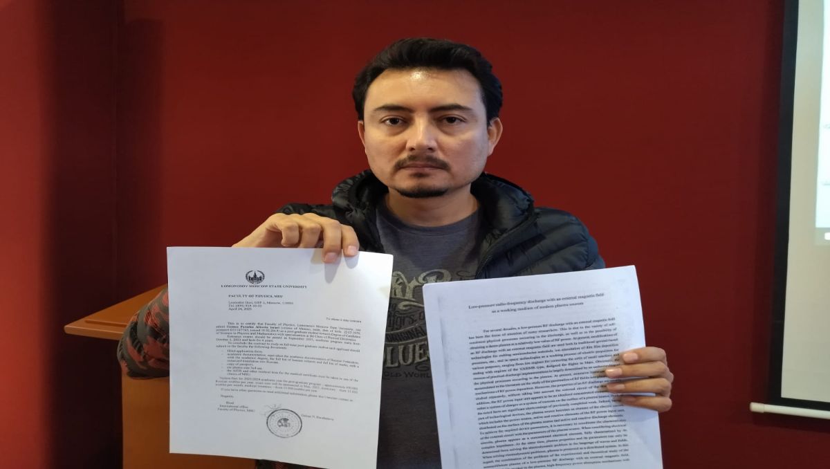 Falta de beca Conahcyt frustran sueño de egresado BUAP para proyecto | Jaime Zambrano