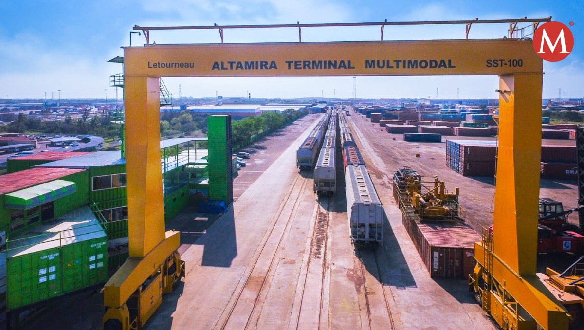 Instalaciones de Grupo Multimodal en el puerto de Altamira.