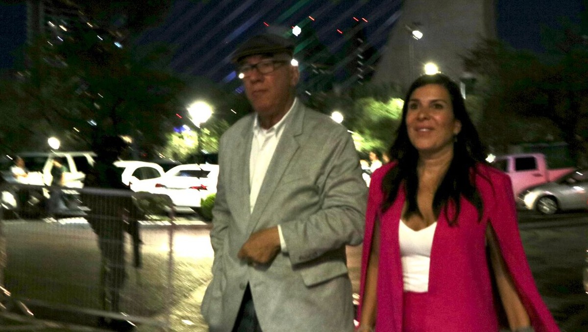 Lorenia Canavati con Dante Delgado. Foto: César Cubero