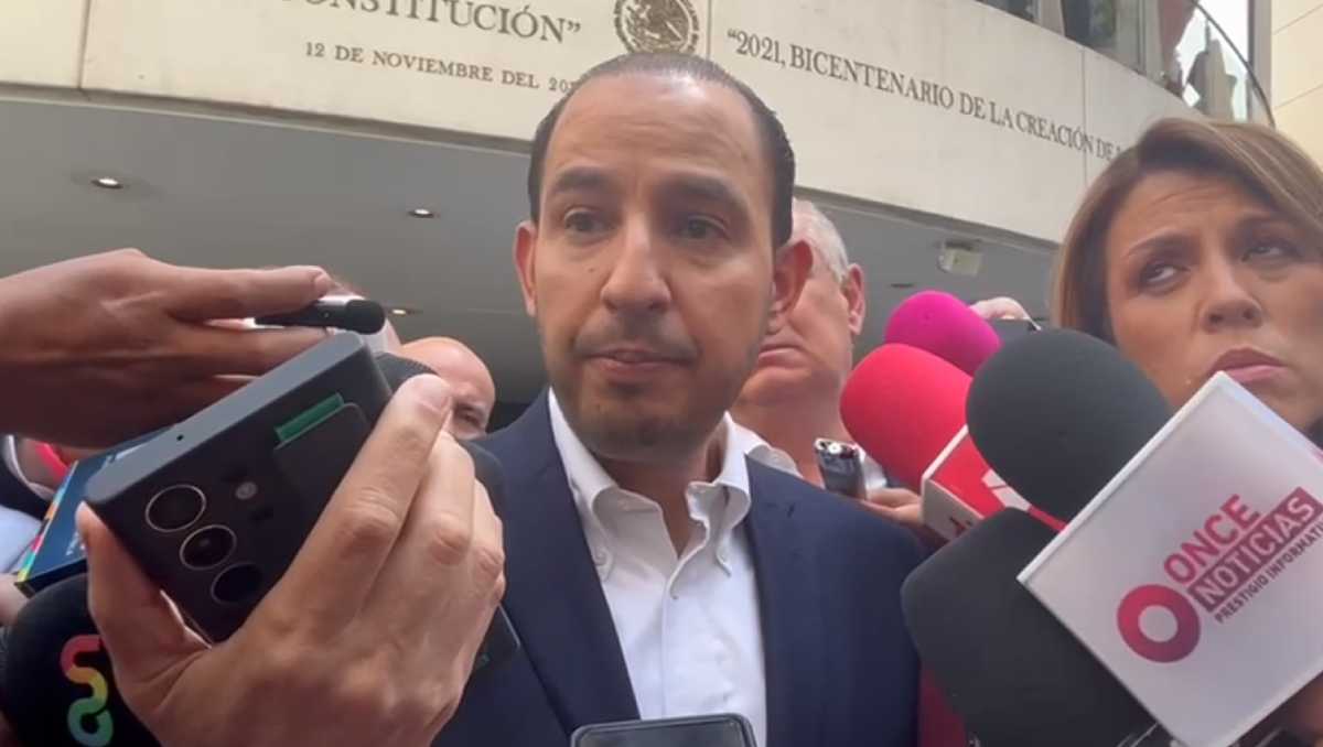Marko Cortés rechazó que en el Consejo Nacional del PAN haya mayoría que se resista a continuar alianza con PRI. | Silvia Arellano