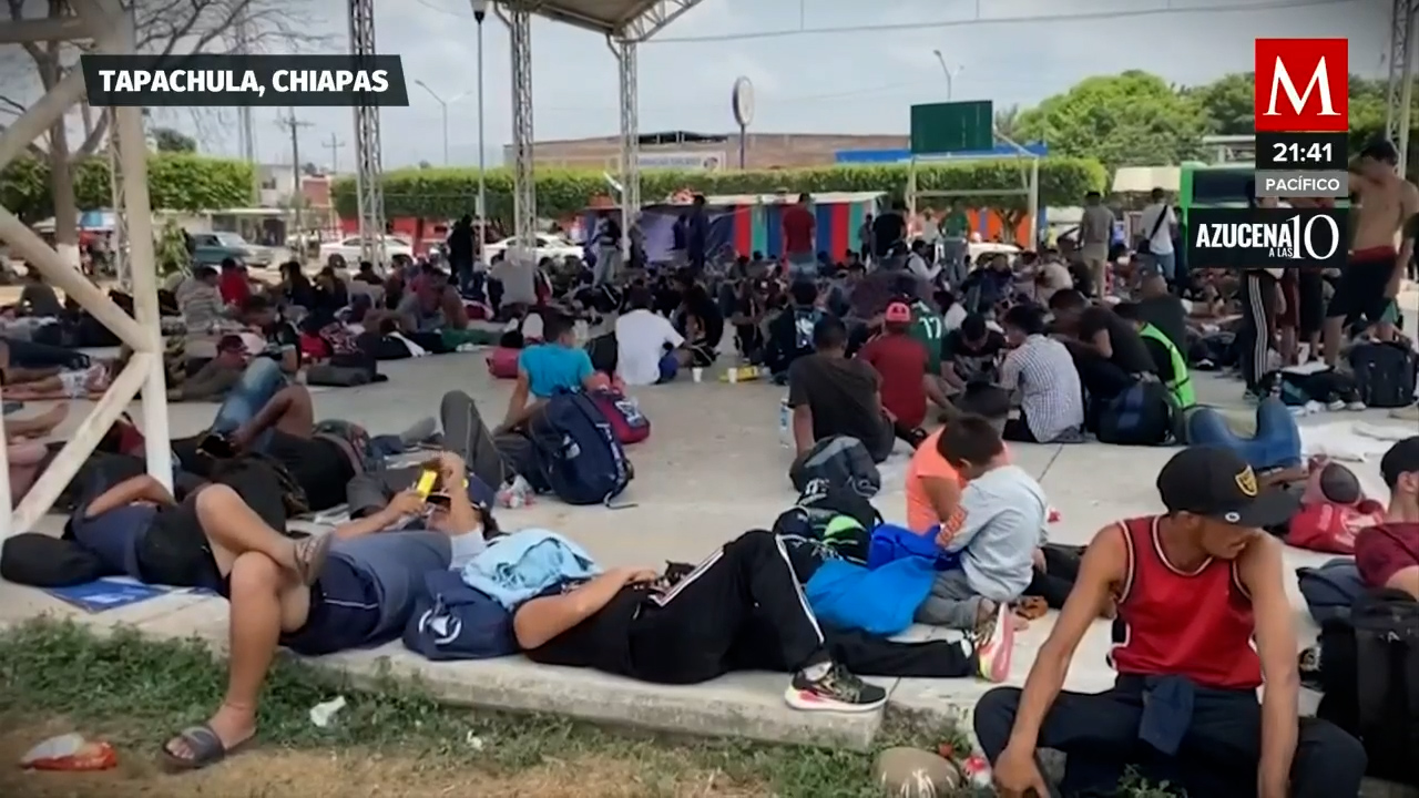 Migrantes en Tapachula enfrentan condiciones extremas en búsqueda de permisos