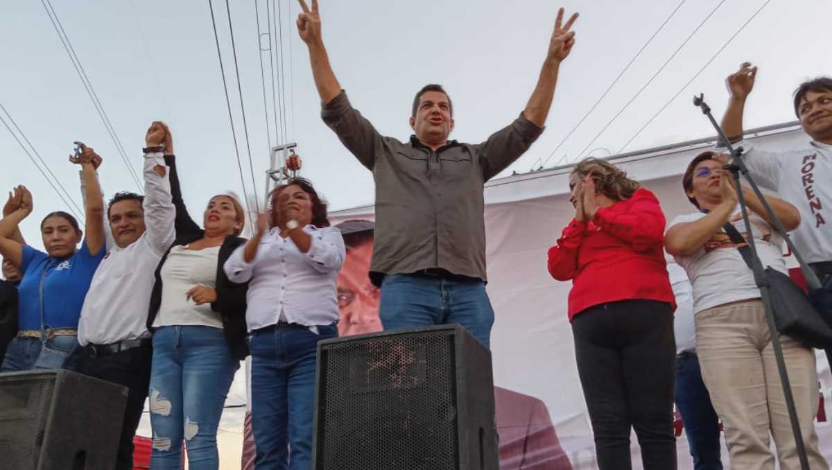 El político morenista reiteró la frase del presidente López Obrador: “por el bien de todos, primero los pobres”. | Especial
