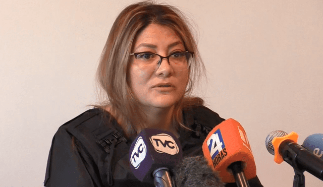 Verónica Sarauz, esposa del candidato Fernando Villavicencio | EFE