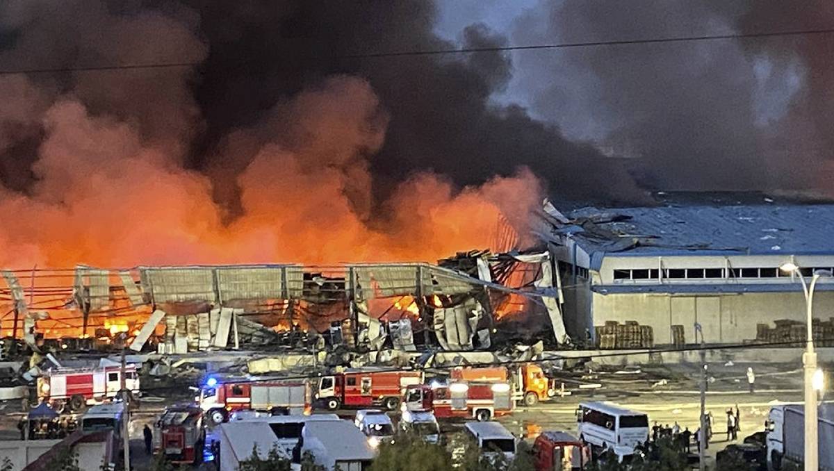 El incendio | AP