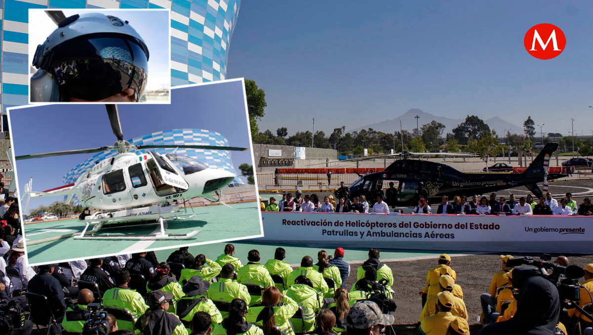 Gobierno de Puebla reactiva uso de helicópteros para emergencias | Agencia Enfoque
