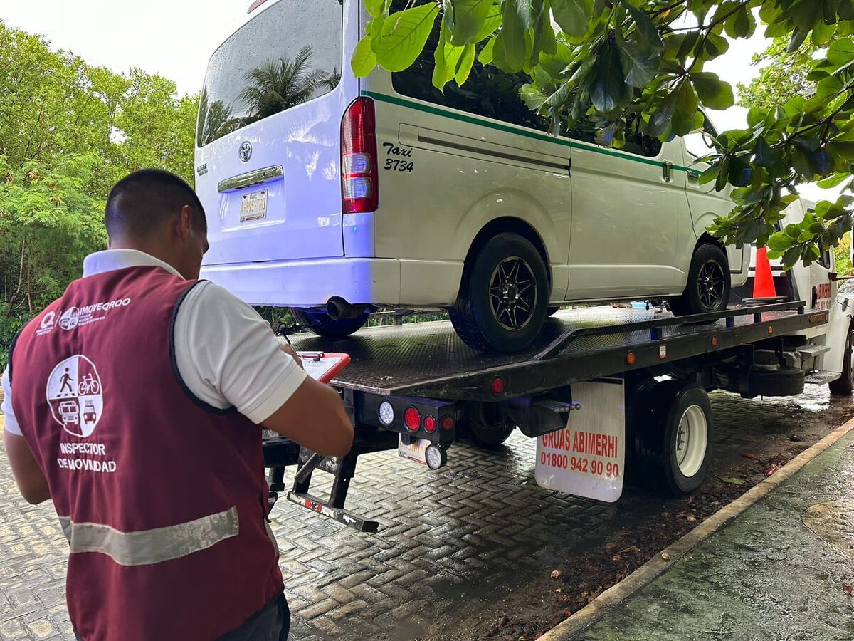 Imoveqroo actúa: Asegura vehículo de taxista tras agresión en Cancún | Pablo Vázquez