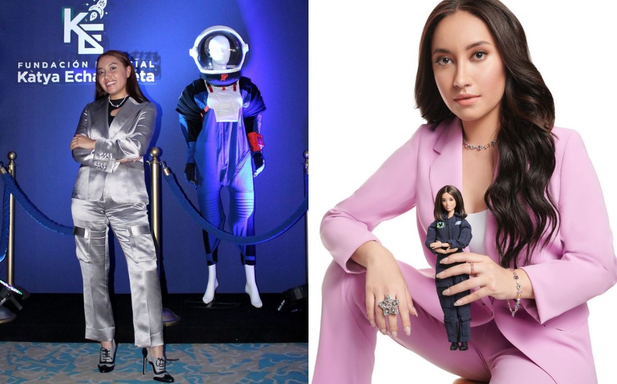 Katya Echazarreta, primer astronauta mexicana. (Cortesía)