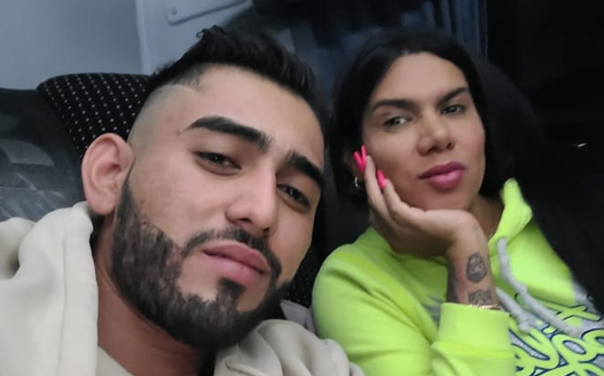 Kimberly la más preciosa y su prometido Óscar