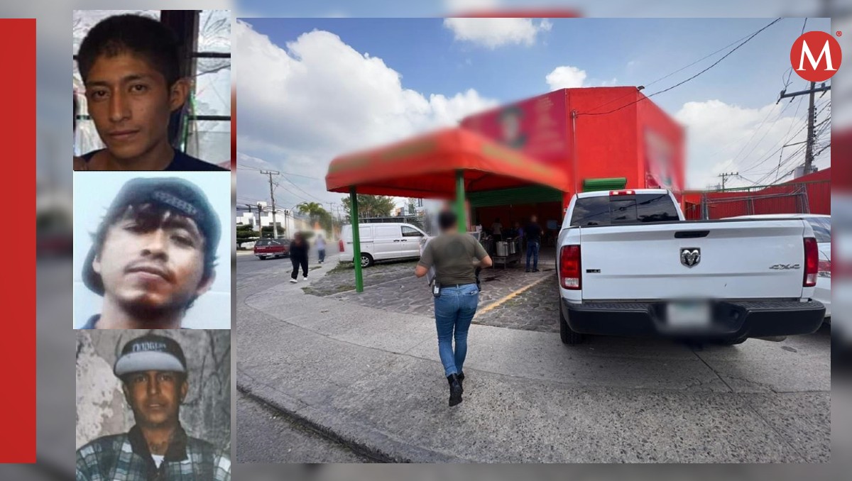 Buscan a Jesús Fernando, Sergio y Julio César, desaparecidos en Santa Ana Tepetitlán (Cortesía)
