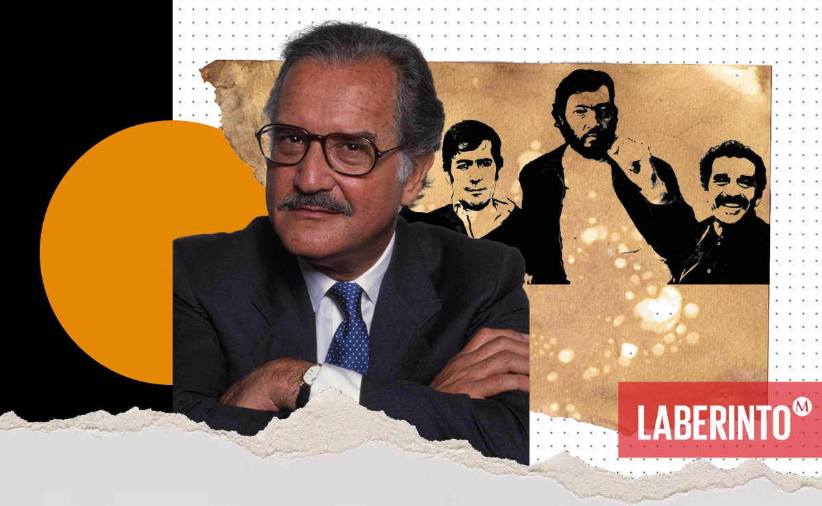 Carlos Fuentes, exponente mexicano del 'boom' latinoamericano.