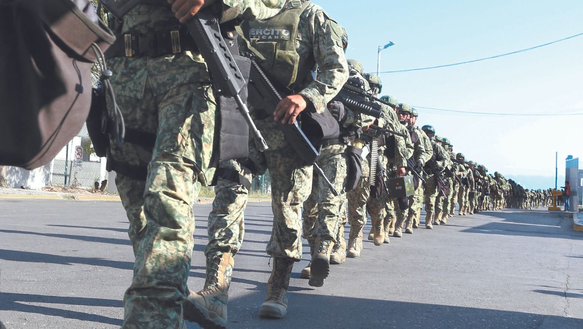 A la entidad llegaron este miércoles 100 elementos de las Fuerzas Especiales del Ejército. Raúl Palacios