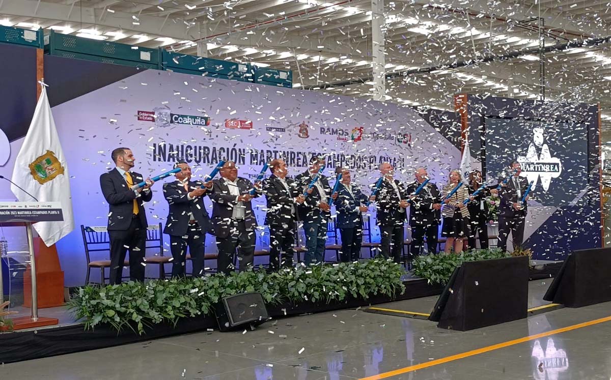 Inauguran empresa en Ramos Arizpe. (Especial)
