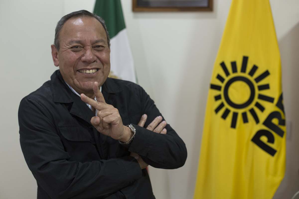 Jesús Zambrano, dirigente nacional del PRD. (Jesús Quintanar)