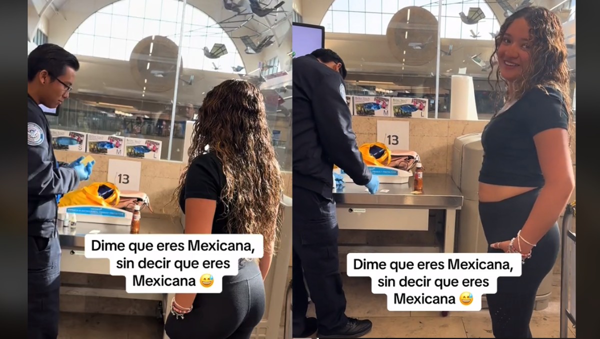 Mexicana es detenida en aeropuerto de Los Ángeles. (Capturas)