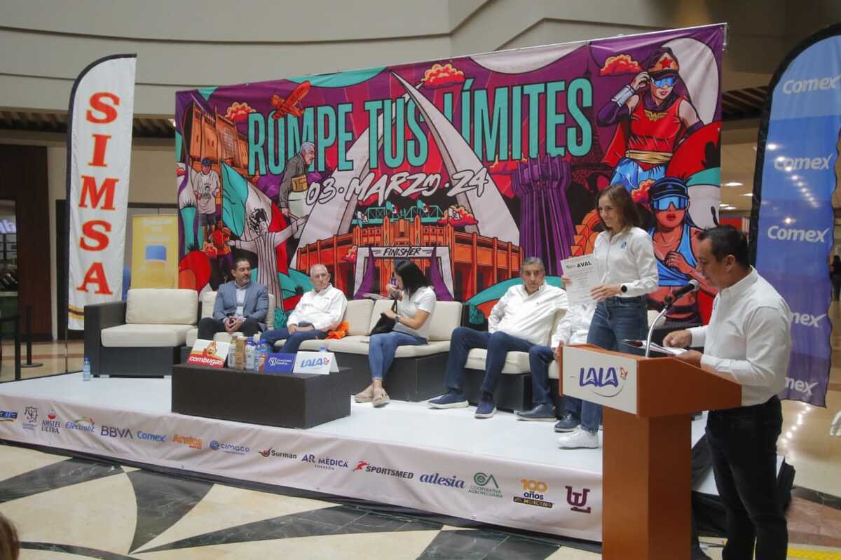 Fue presentada la XXXV edición del Maratón Lala. (Manuel Guadarrama)