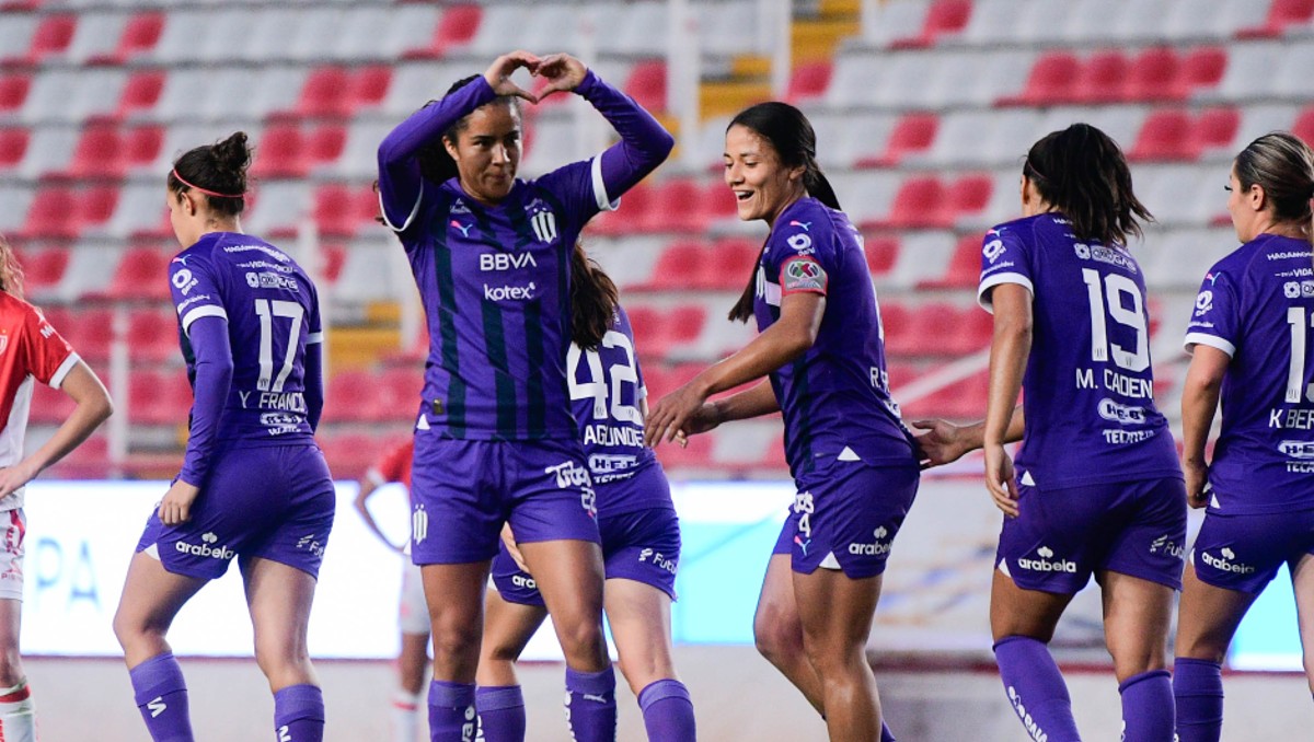 Rayadas vence a Necaxa para subir peldaños en la clasificación de la Liga MX Femenil (Imago 7)