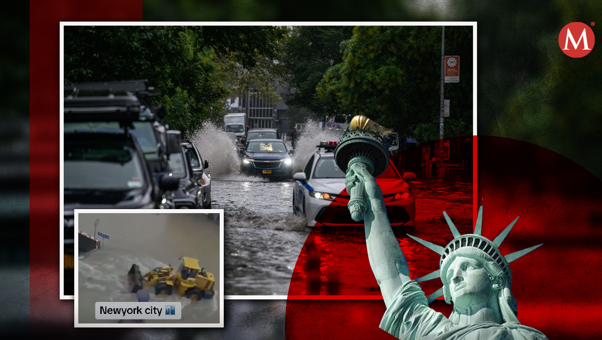 Hace dos años que Nueva York no tenía lluvias de esa magnitud. (Foto: Especial).
