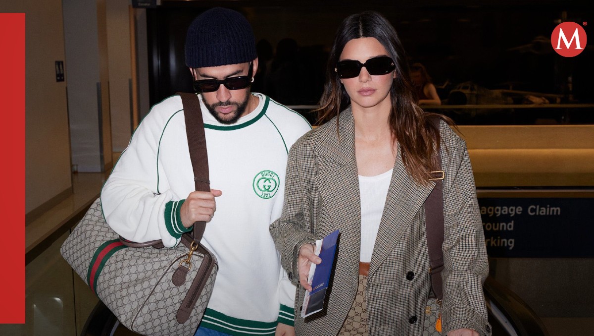 Bad Bunny y Kendall Jenner para Gucci