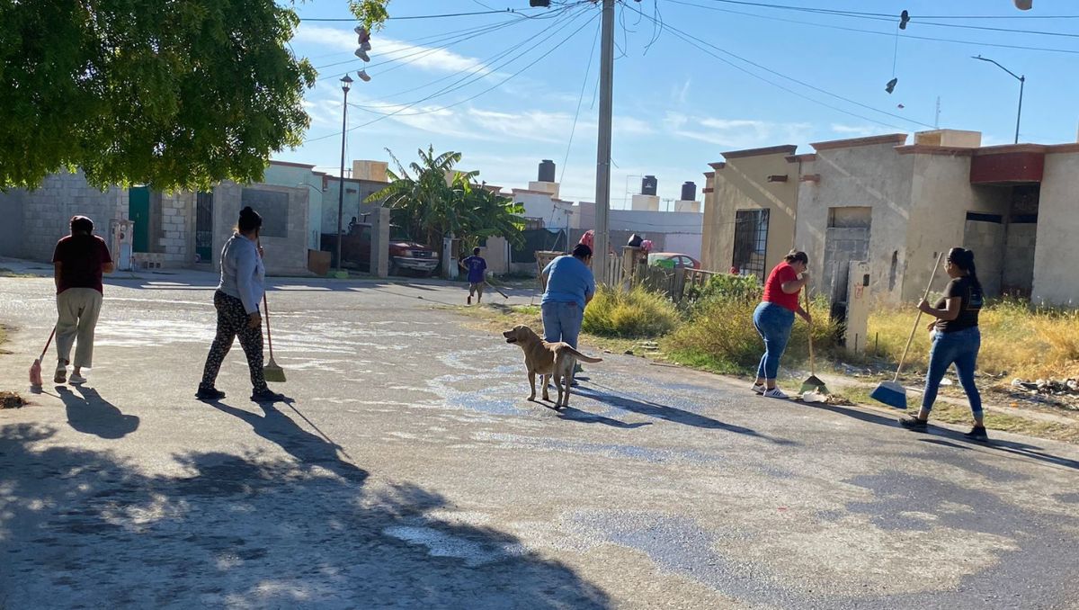 En la cerrada Misión del Tilaco, fueron necesarios dos días de trabajo, dentro de los cuales se llevaron a cabo acciones de limpieza y desmalezado.