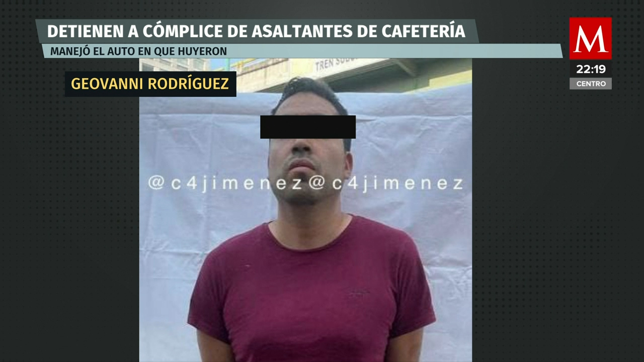 Es detenido un cómplice del asalto a una cafetería en la colonia Condesa
