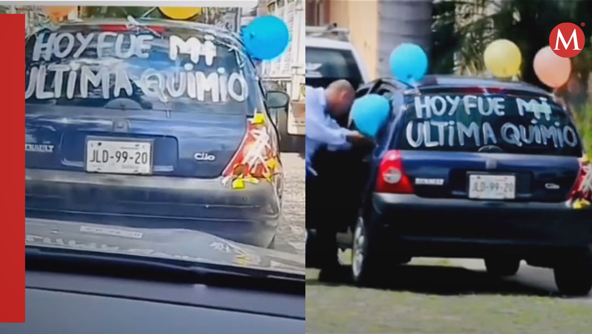 Hombre vence al cáncer y lo celebra en medio de la calle | CASO VIRAL