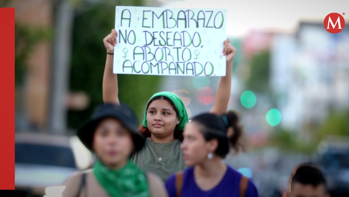 Marcha a favor de la despenalización del aborto en Tampico
