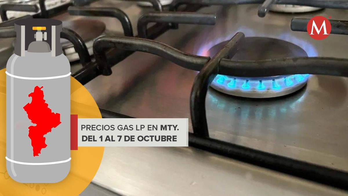 Precio del gas LP vigentes en Nuevo León. Especial