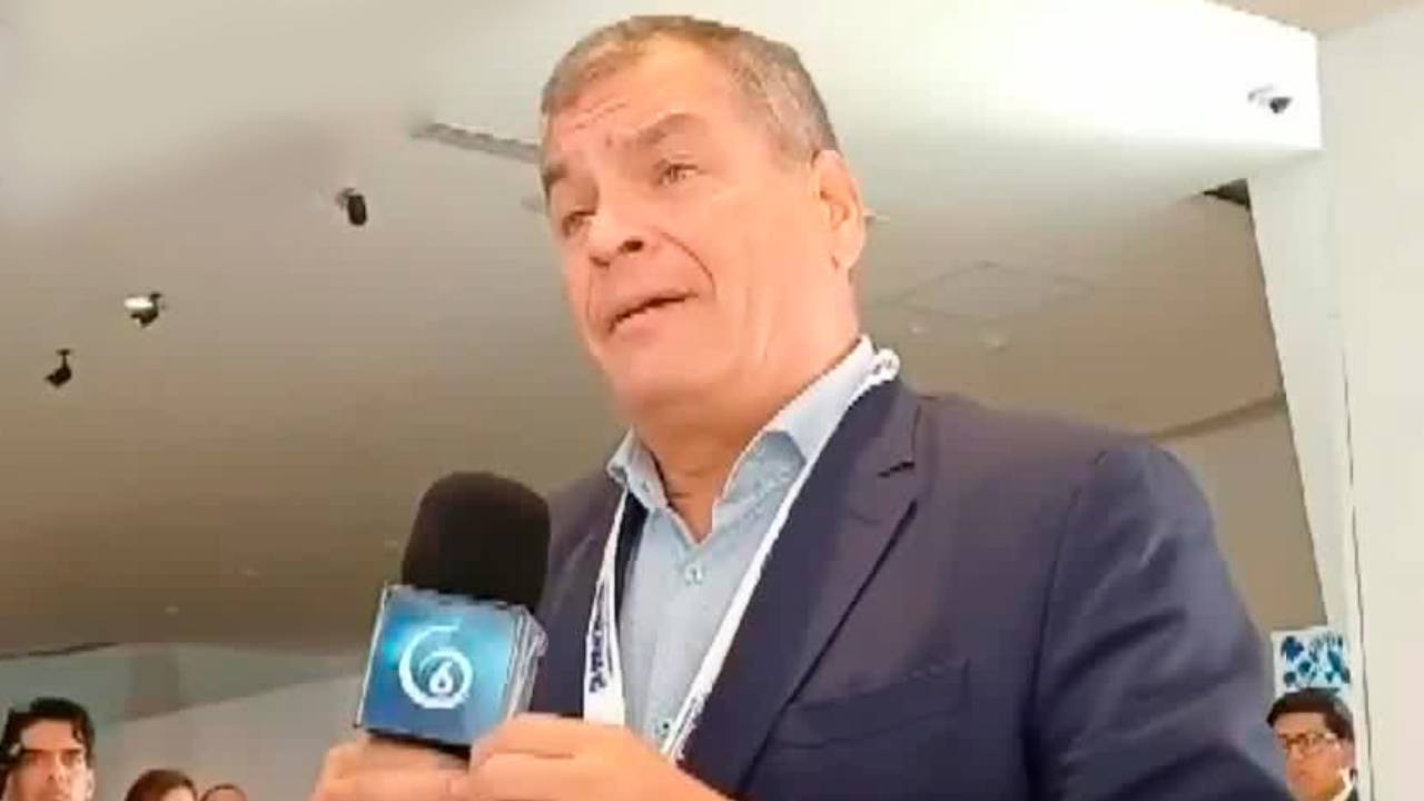 Rafael Correa: migración y delincuencia como reflejos del fracaso