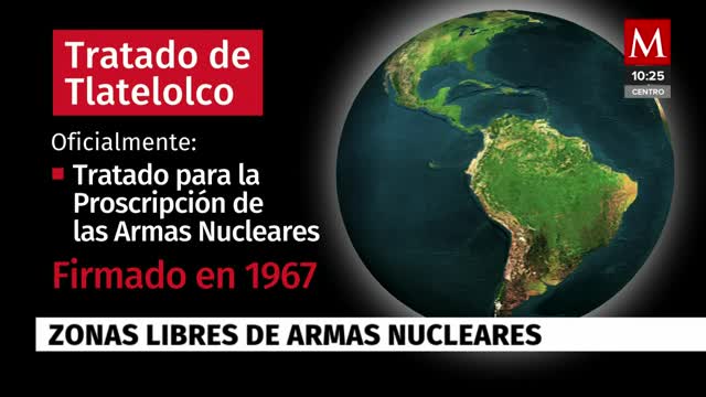 Tratado de Tlatelolco; el tratado que prohíbe armas nucleares en Latinoamérica