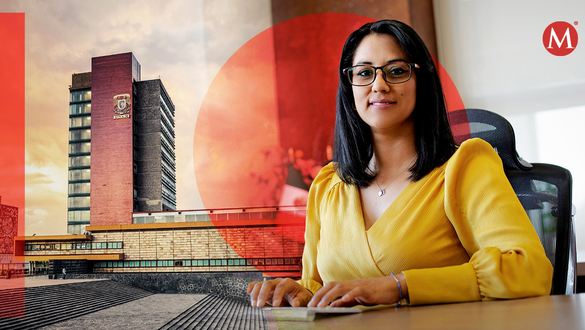 Doctora Laura Acosta, aspirante a la rectoría de la UNAM (Ilustración: Oscar Ávila))