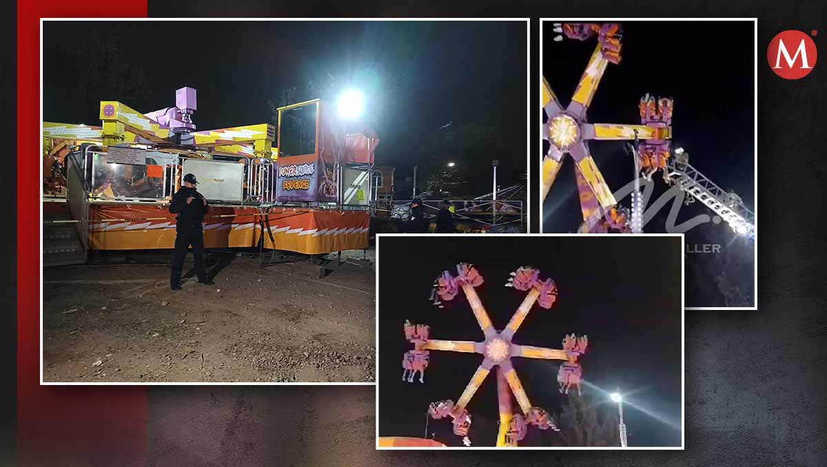 Falla juego mecánico en la Feria del Atole en Coacalco | Especial