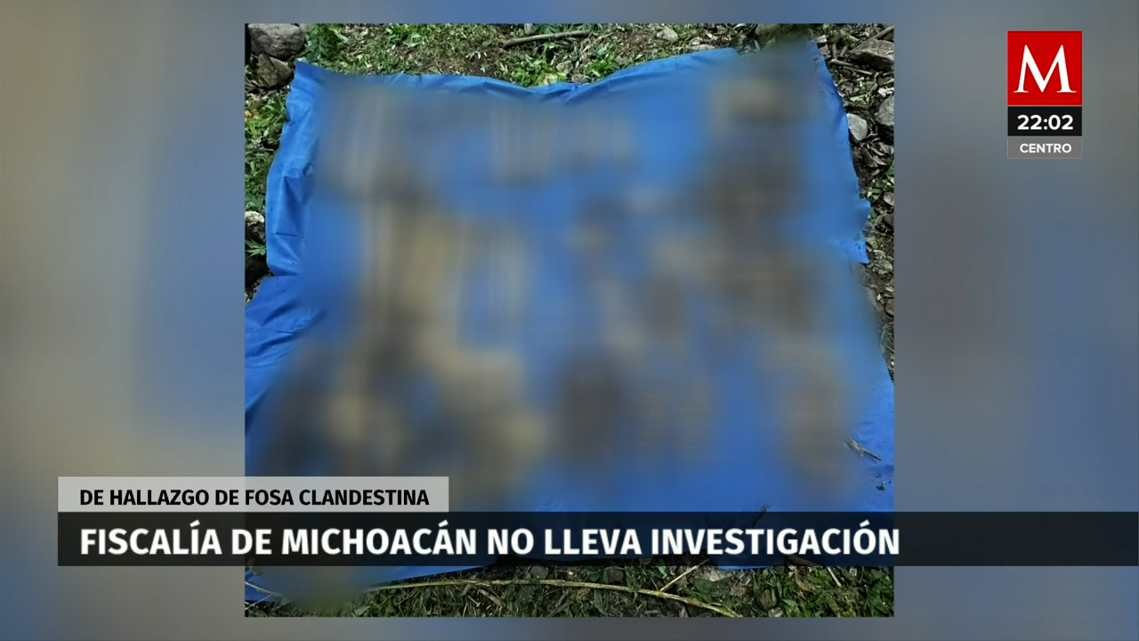 FGR investigando el presunto hallazgo de una fosa clandestina con 40 cuerpos en Michoacán
