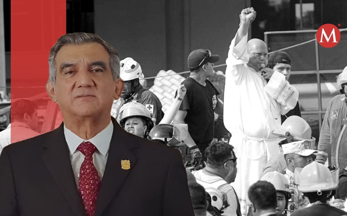 Gobernador de Tamaulipas lamenta derrumbe de techo de iglesia