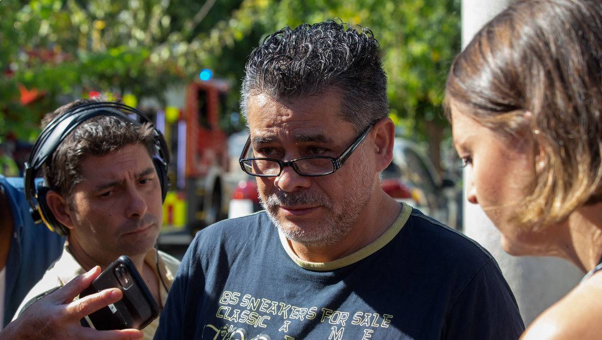 El padre de la víctima mostró el audio de su hija a los medios | EFE