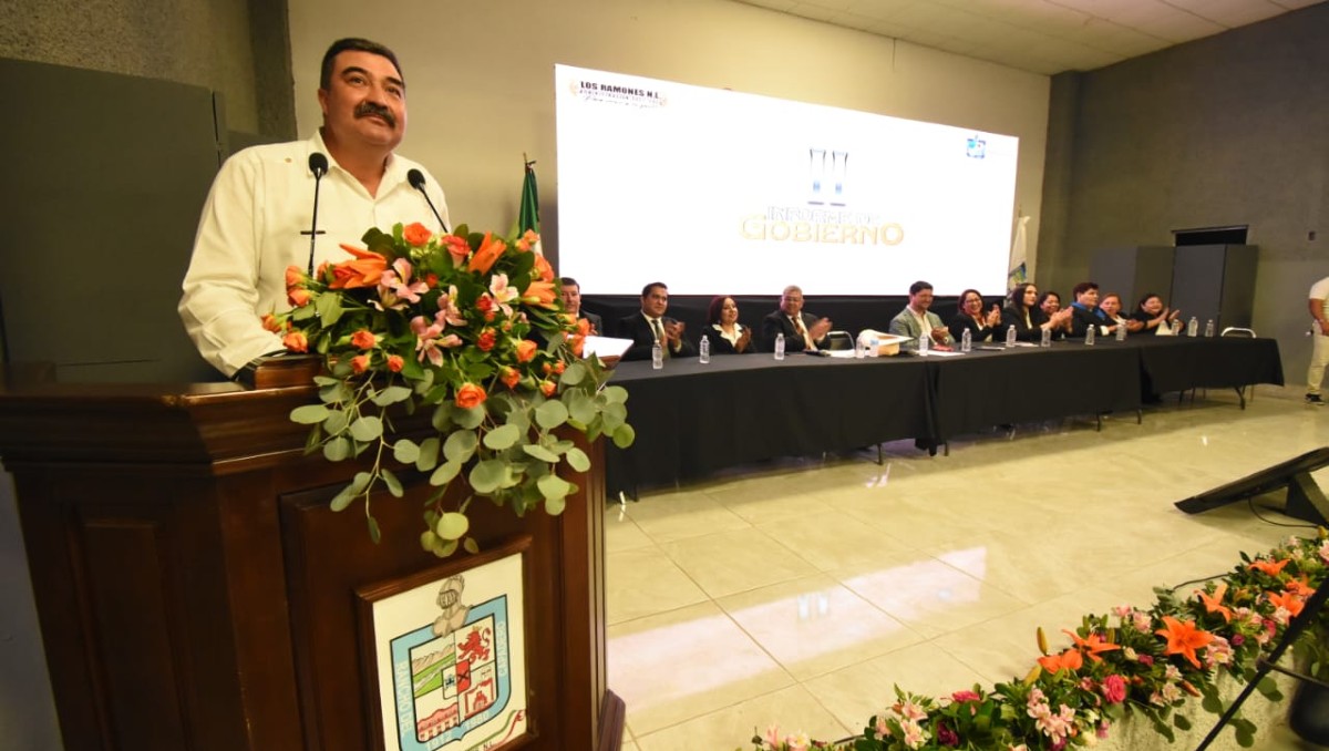 Plácido Rodríguez Treviño, alcalde de Los Ramones. Foto: Especial