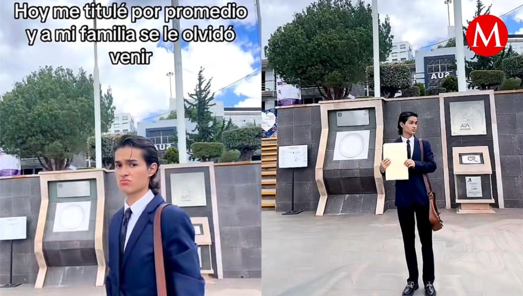 El chico universitario se ganó la simpatía de muchos usuarios de TikTok.