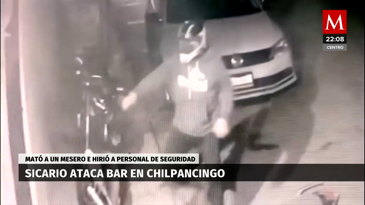 En Chilpancingo, sicario ataca la entrada de 'Bar-Bar' dejando un mesero sin vida
