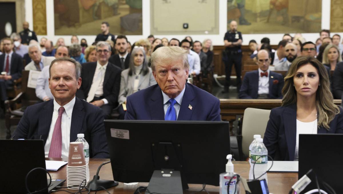 El ex presidente acudió a declarar en Nueva York | AFP
