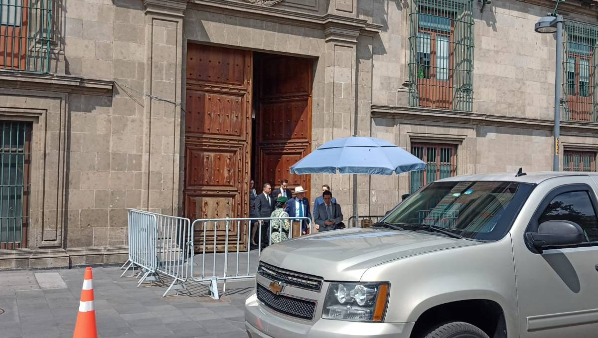 Ken Salazar salió de Palacio Nacional | Pedro Domínguez