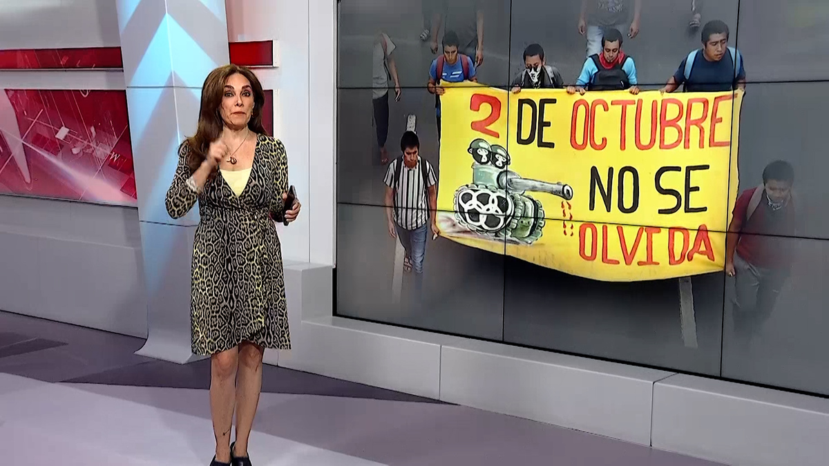 Se llevan a cabo marchas conmemorativas por el 2 de octubre. Elisa Alanís, 02 de octubre de 2023