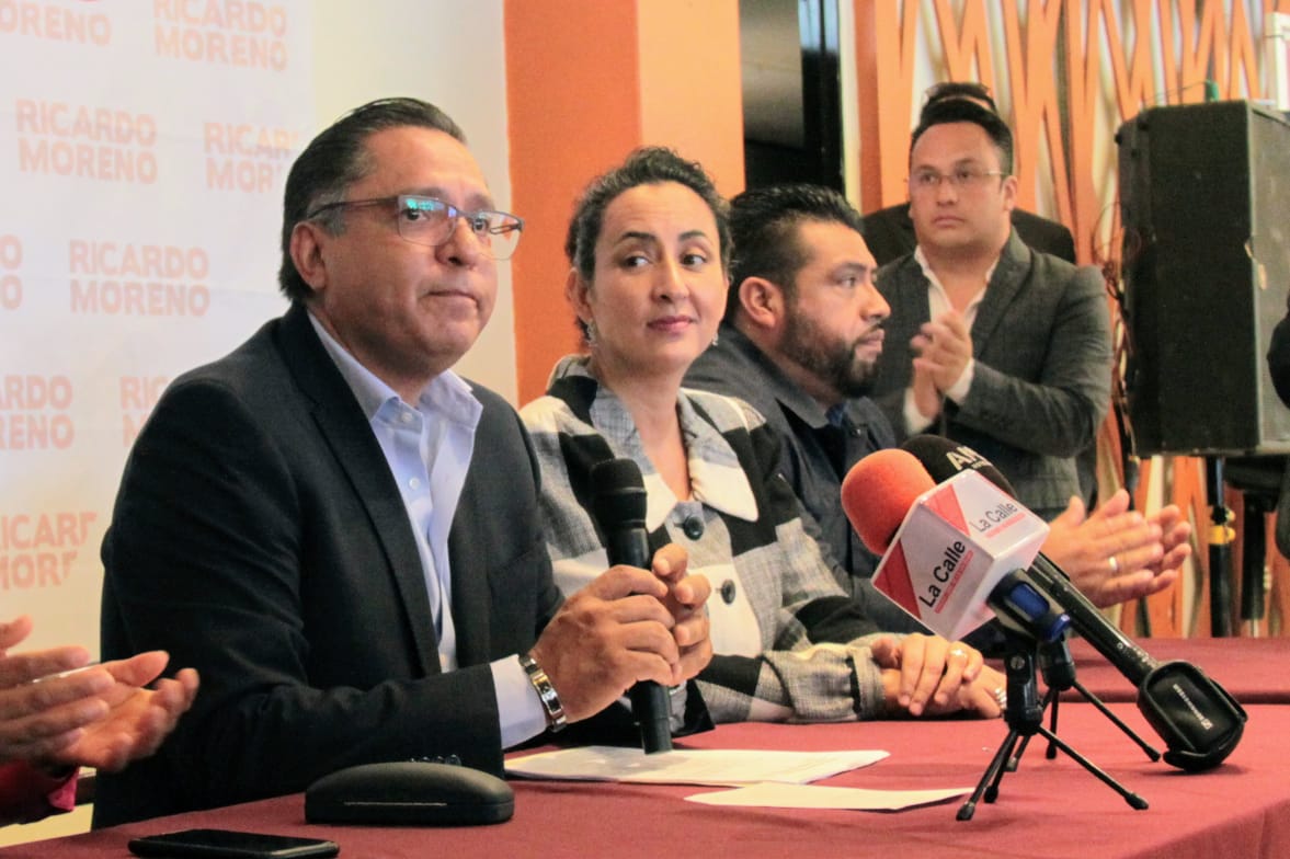 Ricardo Moreno en conferencia de prensa. | Foto (Iván Carmona)