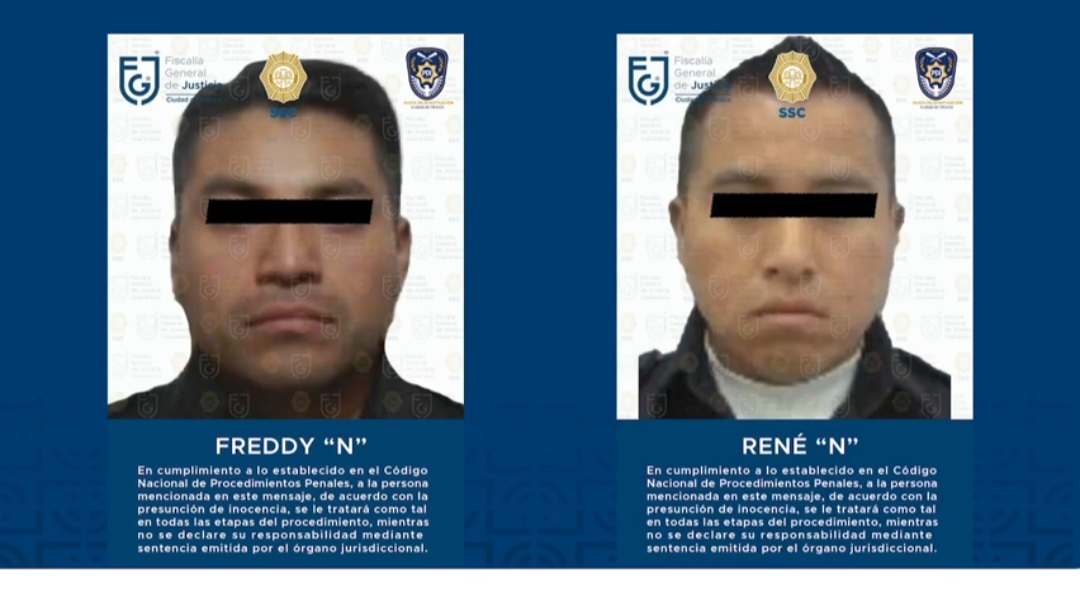 Detenidos por Fiscalia General de Justicia