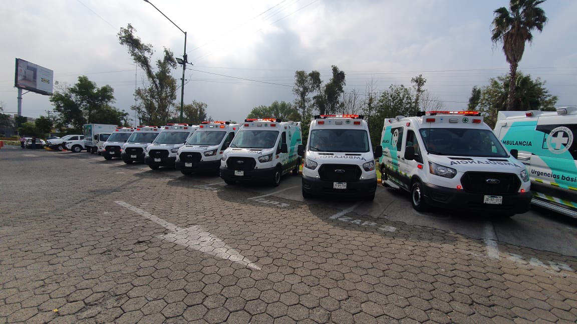 Entregan ambulancias y motos para una remodelada Cruz Verde Sur en Zapopan (Juan Carlos Munguía)