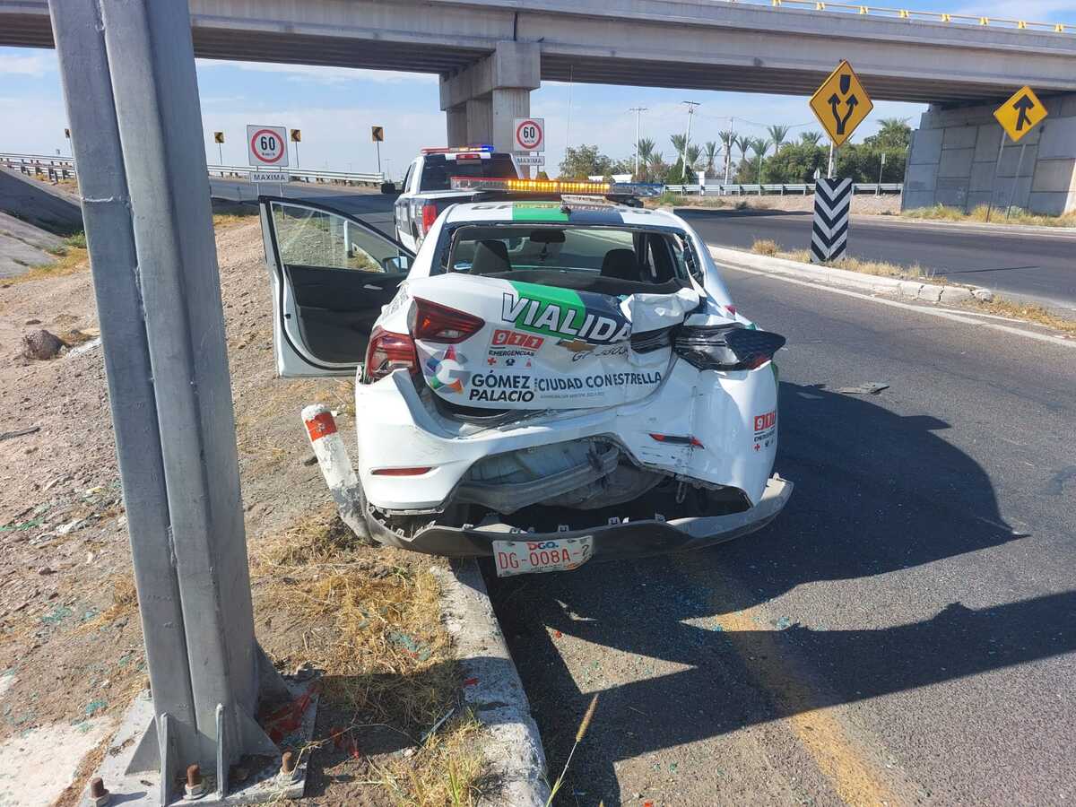 Los hechos se registraron en la carretera Gómez Palacio - Jiménez. | Especial