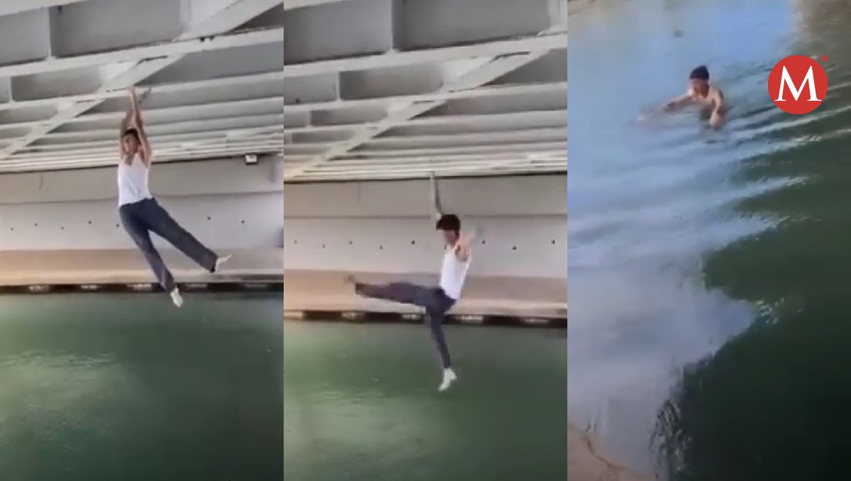 Joven cae a canal de la Cortadura de Tampico.